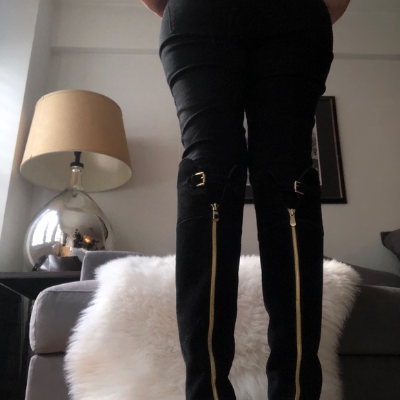 Charles David Reed suede OTK boots - Picture 3 of 6